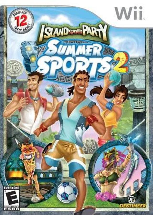Summer Sports 2 Island Sports Party box art for Wii